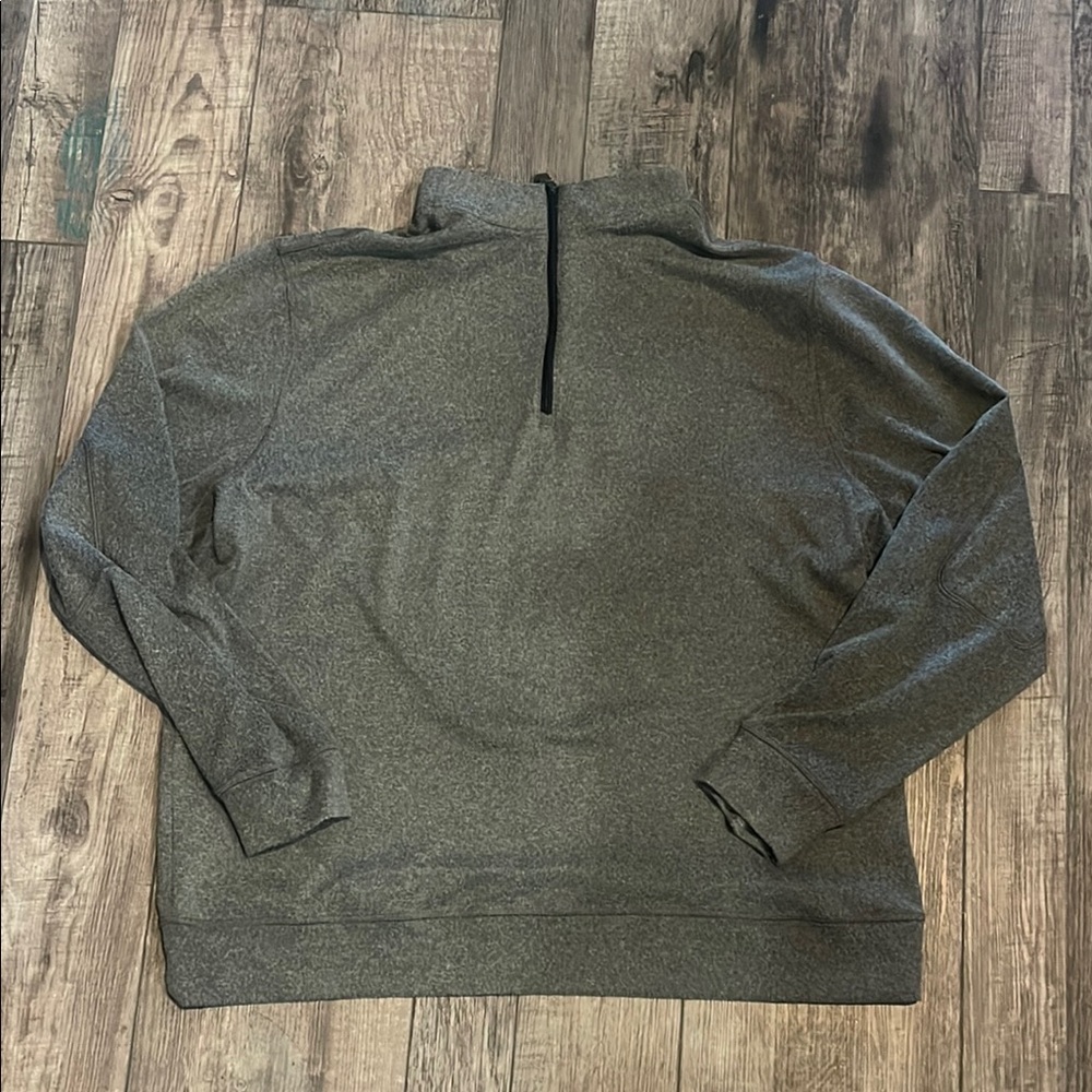 Greg Norman Collection Gray Zip Up Sweater
